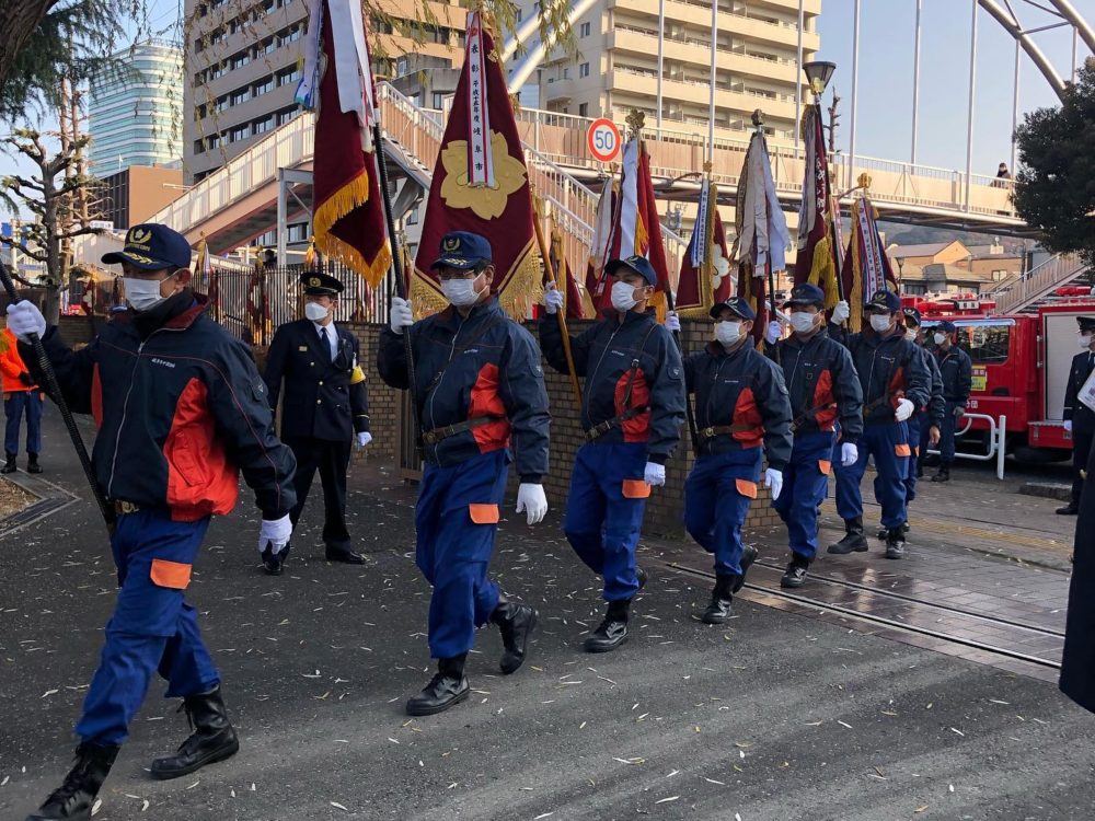 岐阜市消防出初式へ伺って参りました。