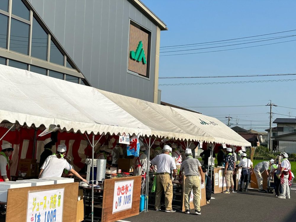JA南長森支店「夏祭り」