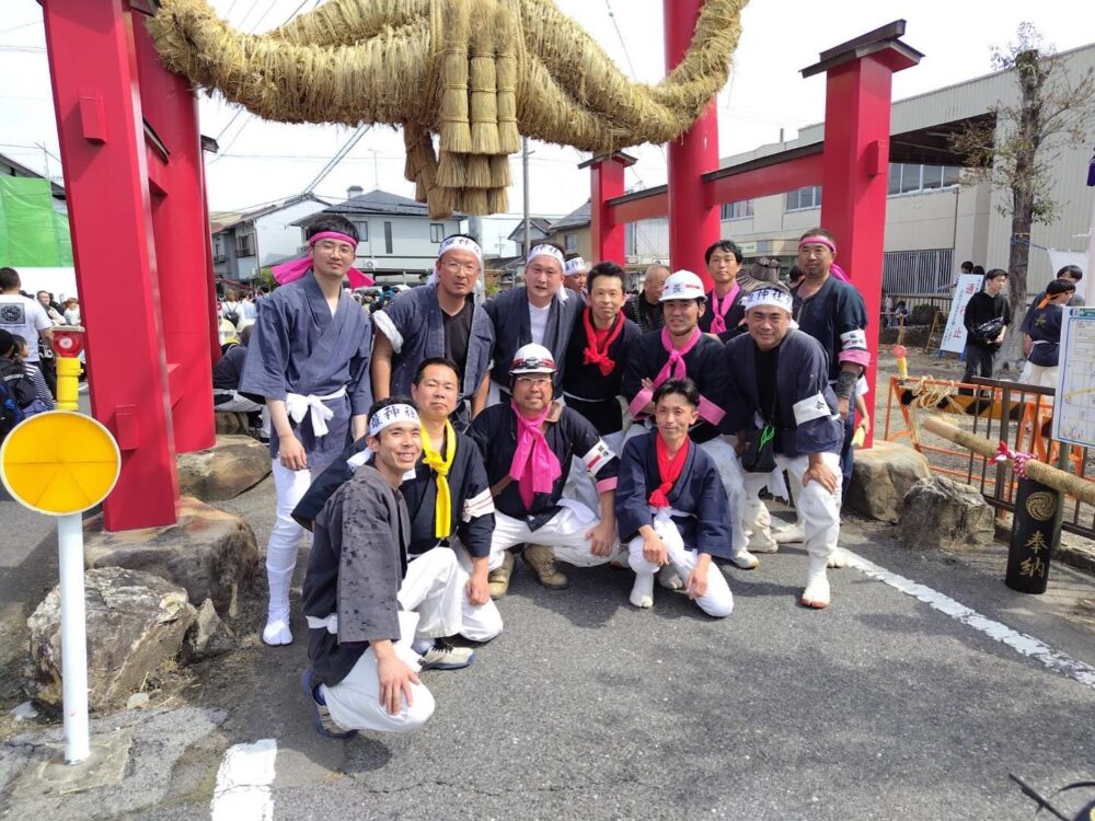 手力神社火祭り本楽（本番です）