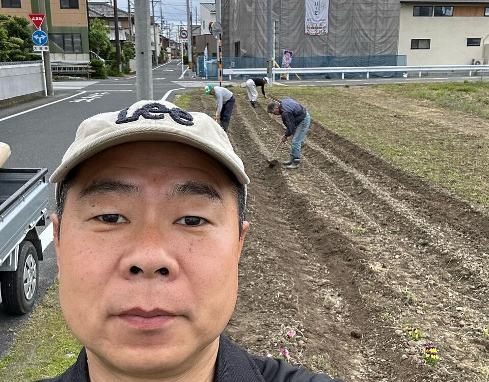 蔵前花壇の花入