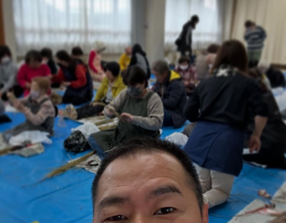 しめ縄作り
