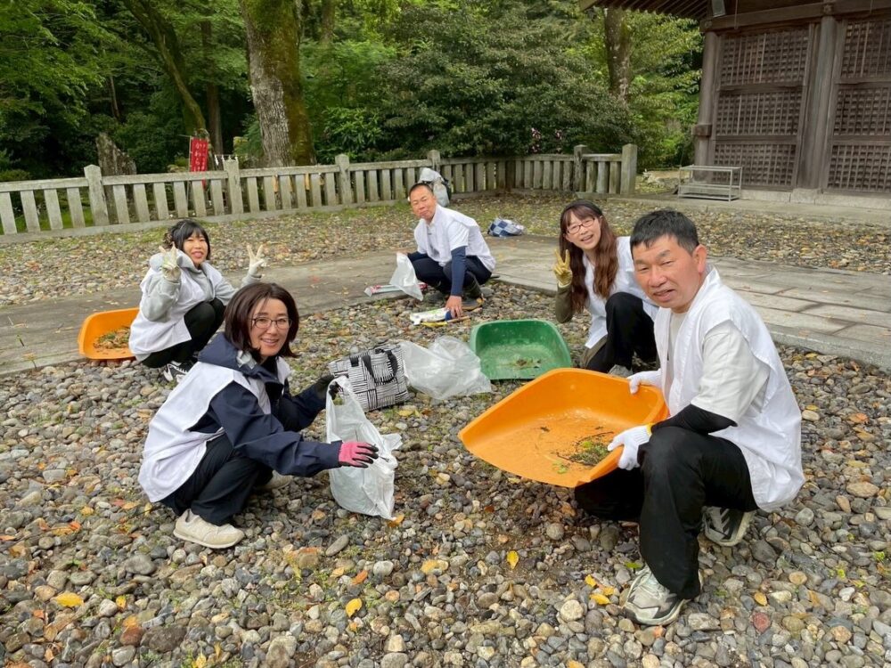 一万人の宮奉仕 岐阜岐阜護国神社
