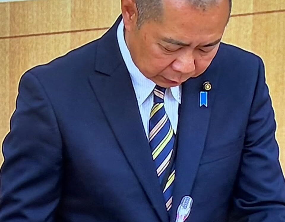 岐阜市議会6月議会本会議　代表質問