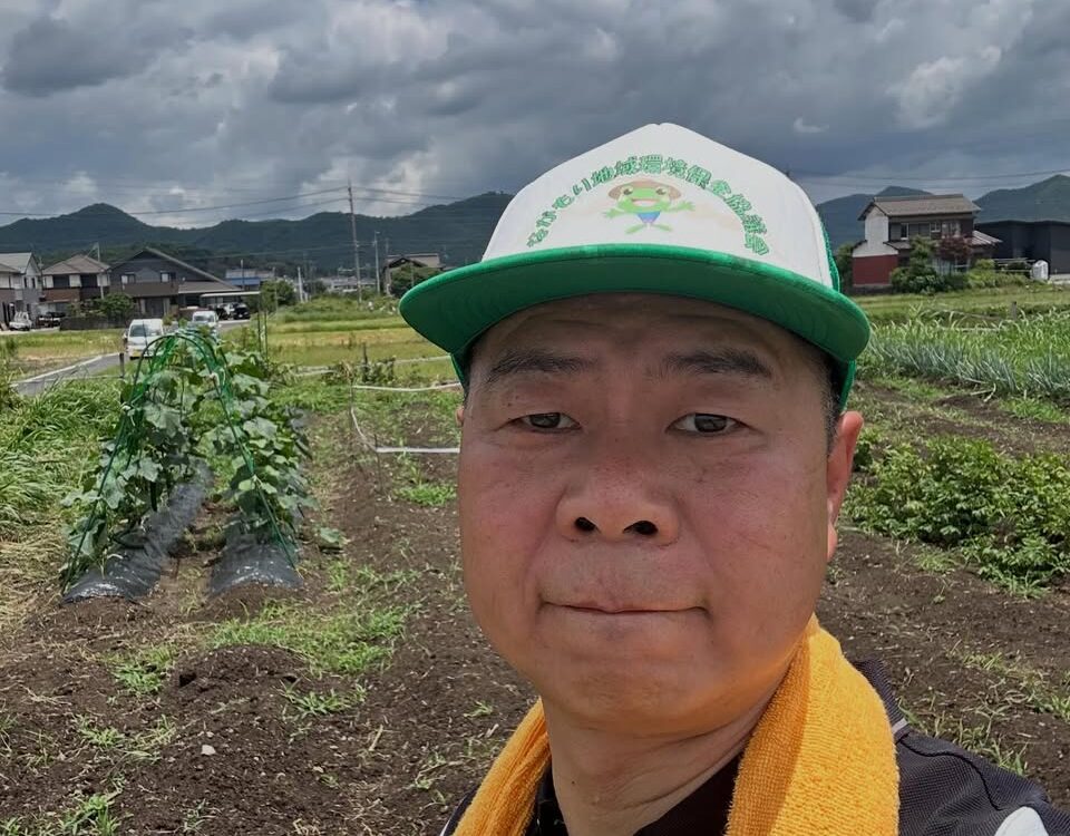 むすひはた　草刈り