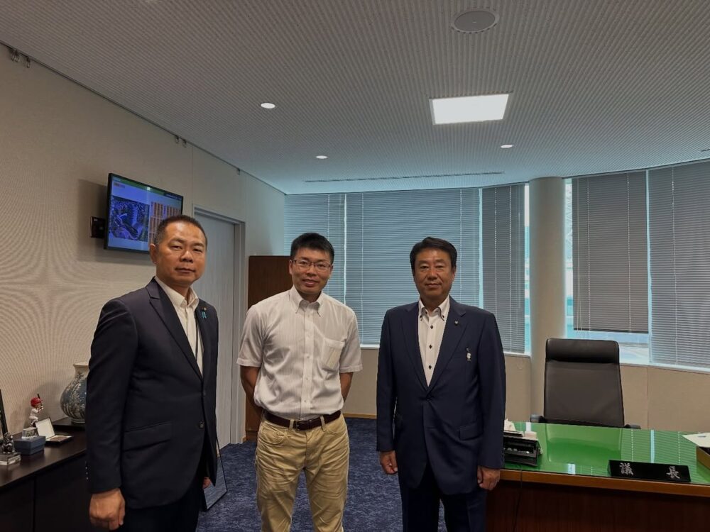 議長表敬訪問